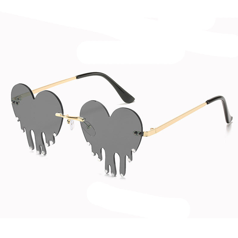 Wholesale Love Tears Drill PC Sunglasses